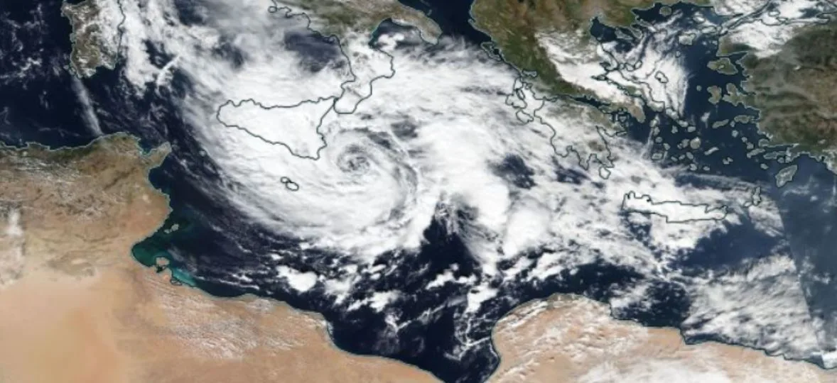 Jordan | Regional WSM Center Monitors Rare Subtropical Storm Heading Toward Eastern Mediterranean
