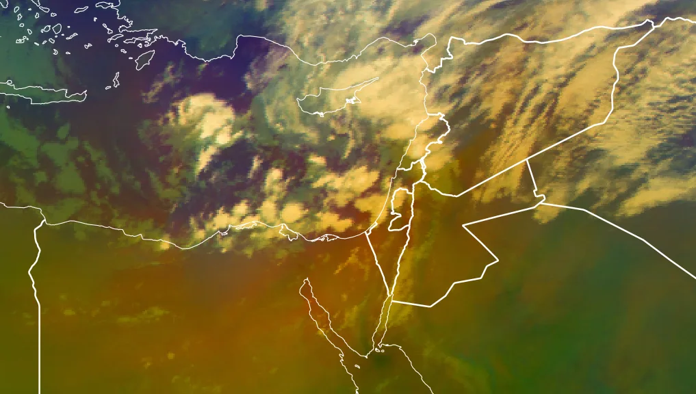 Jordan.. Heavy thunderstorms tonight and tomorrow Thursday