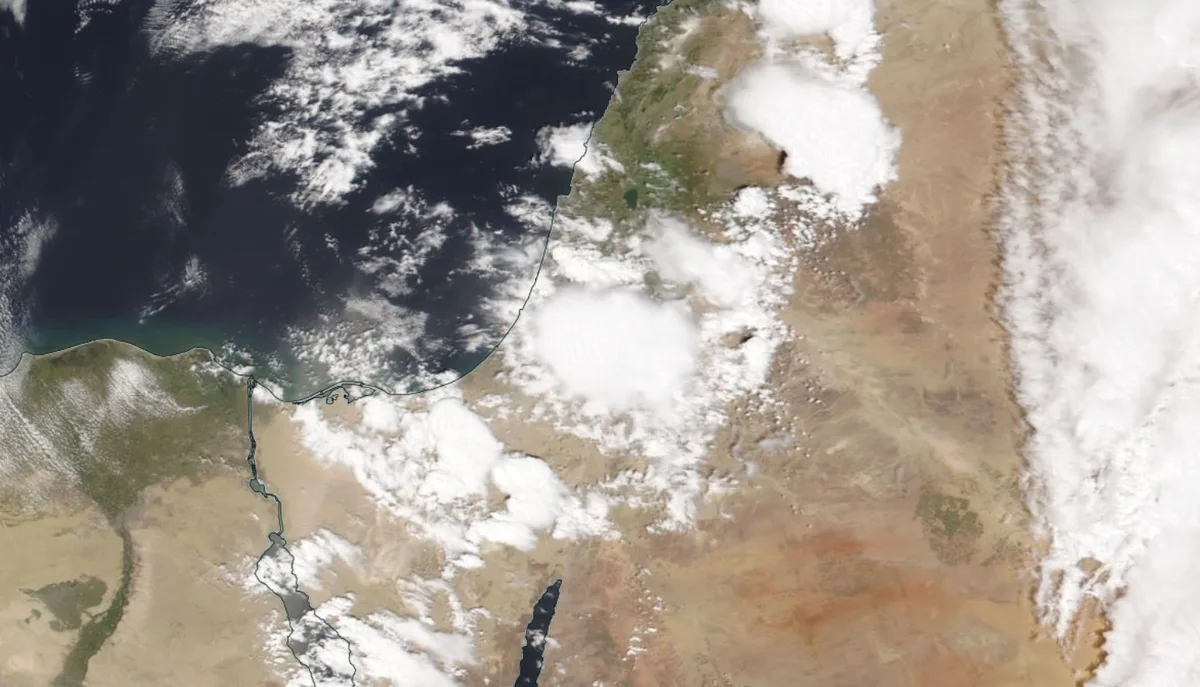 Jordan | The Unseasonable Low-Pressure System Deepens Wednesday and Thursday with Heavy Rainfall Amounts