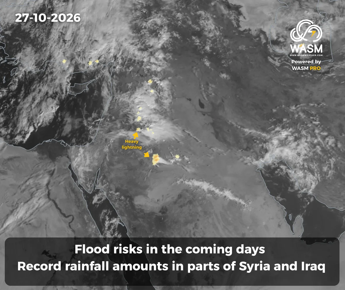 The Daily Weather Update for the Arab Region (Middle East)27-10-2026
