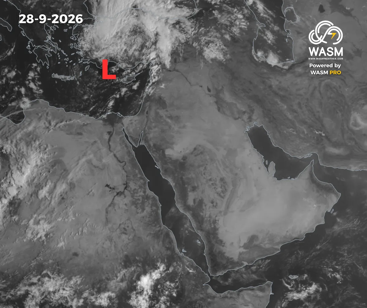 The Daily Weather Update for the Arab Region (Middle East) 28-9-2026