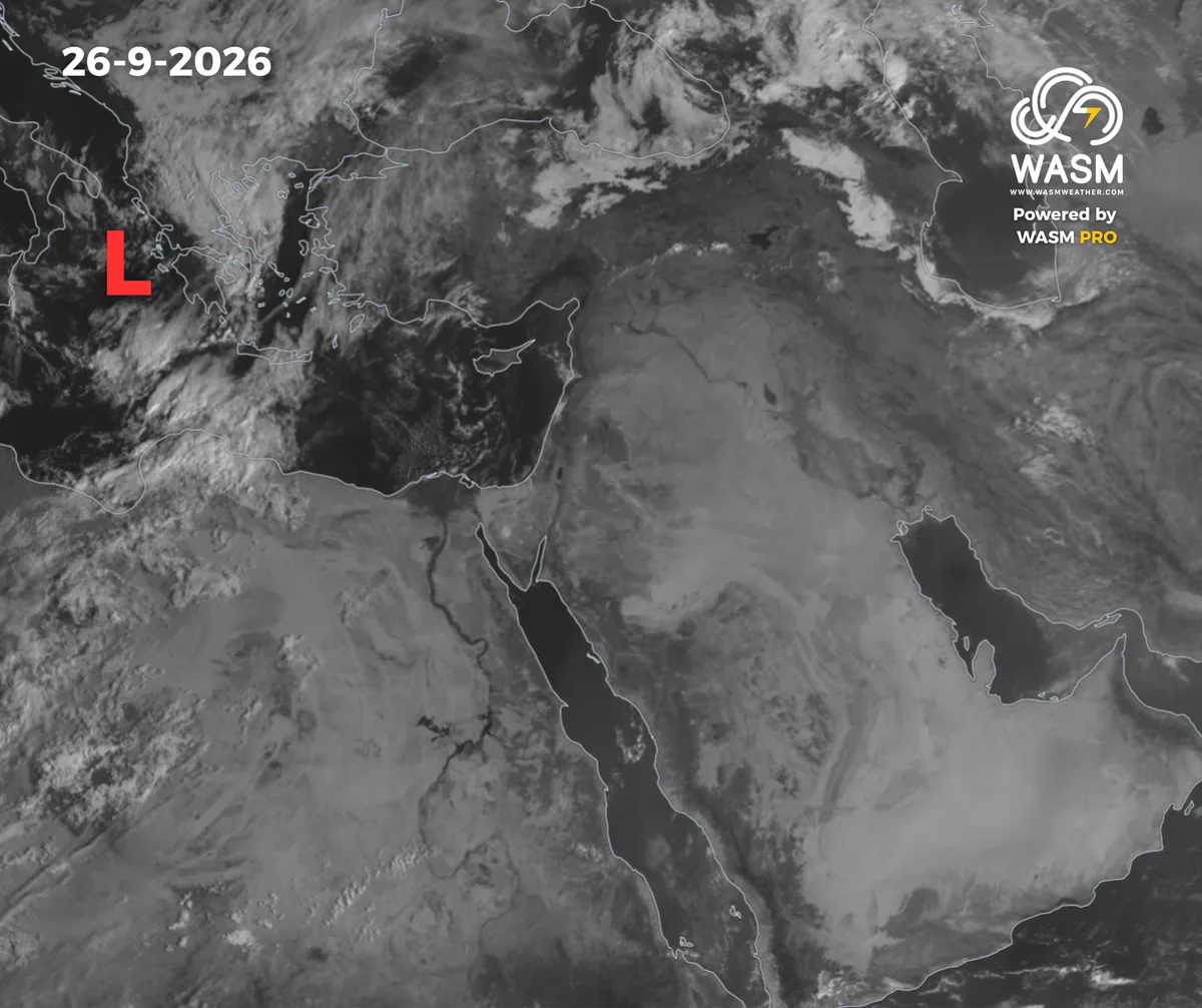 The Daily Weather Update for the Arab Region (Middle East) 26-9-2026