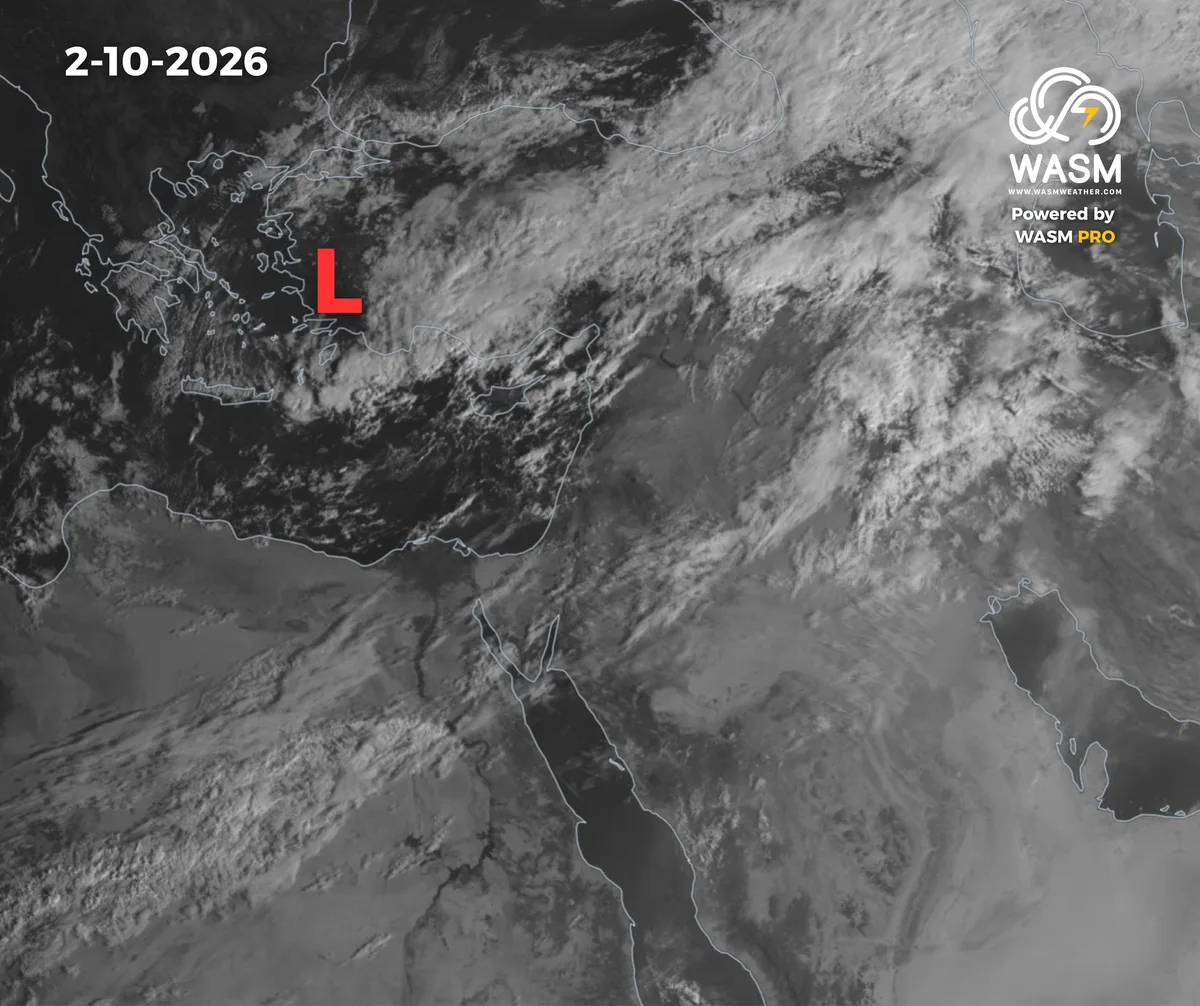 The Daily Weather Update for the Arab Region (Middle East)2-10-2026