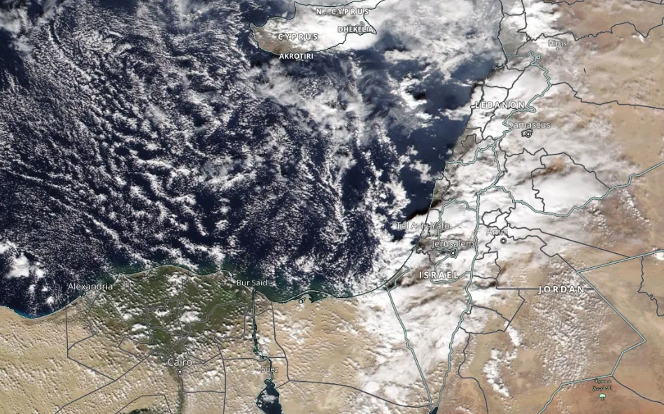 Jordan | Rain showers and cold weather expected this weekend, with stronger low-pressure systems next week