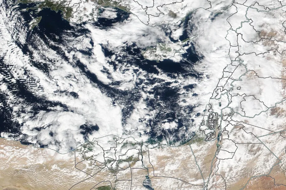 Jordan | Cold and partly cloudy weather tomorrow Sunday with light rain and a new low-pressure system on Wednesday