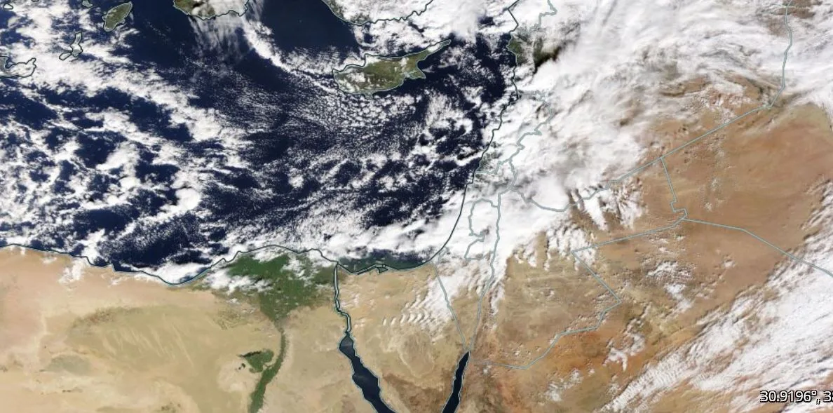 Jordan | Winter Storm Intensifies Early Next Week as Polar-Origin Winds Approach the Kingdom