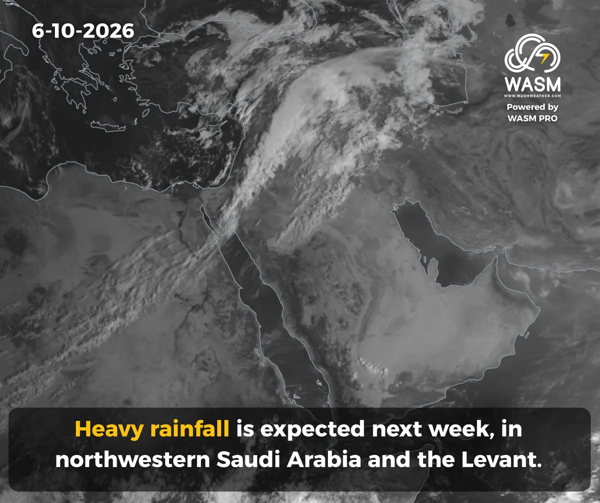 The Daily Weather Update for the Arab Region (Middle East)6-10-2026