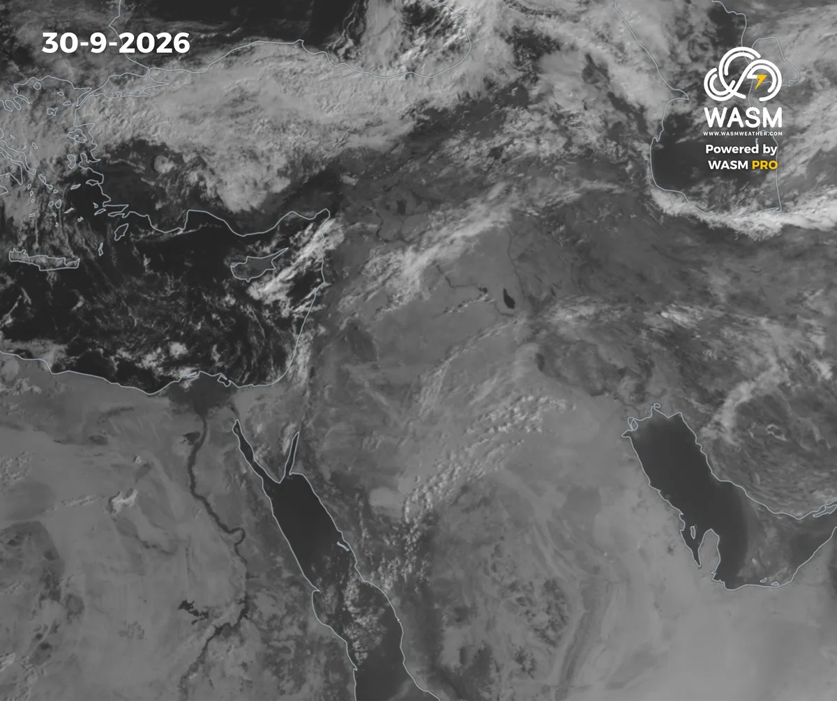 The Daily Weather Update for the Arab Region (Middle East) 30-9-2026