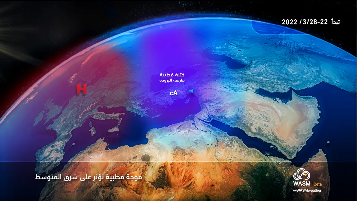 Jordan | Early Weather Alert.. A New Polar Wave Begins Mid-Next Week Accompanied by Rain and Precipitation